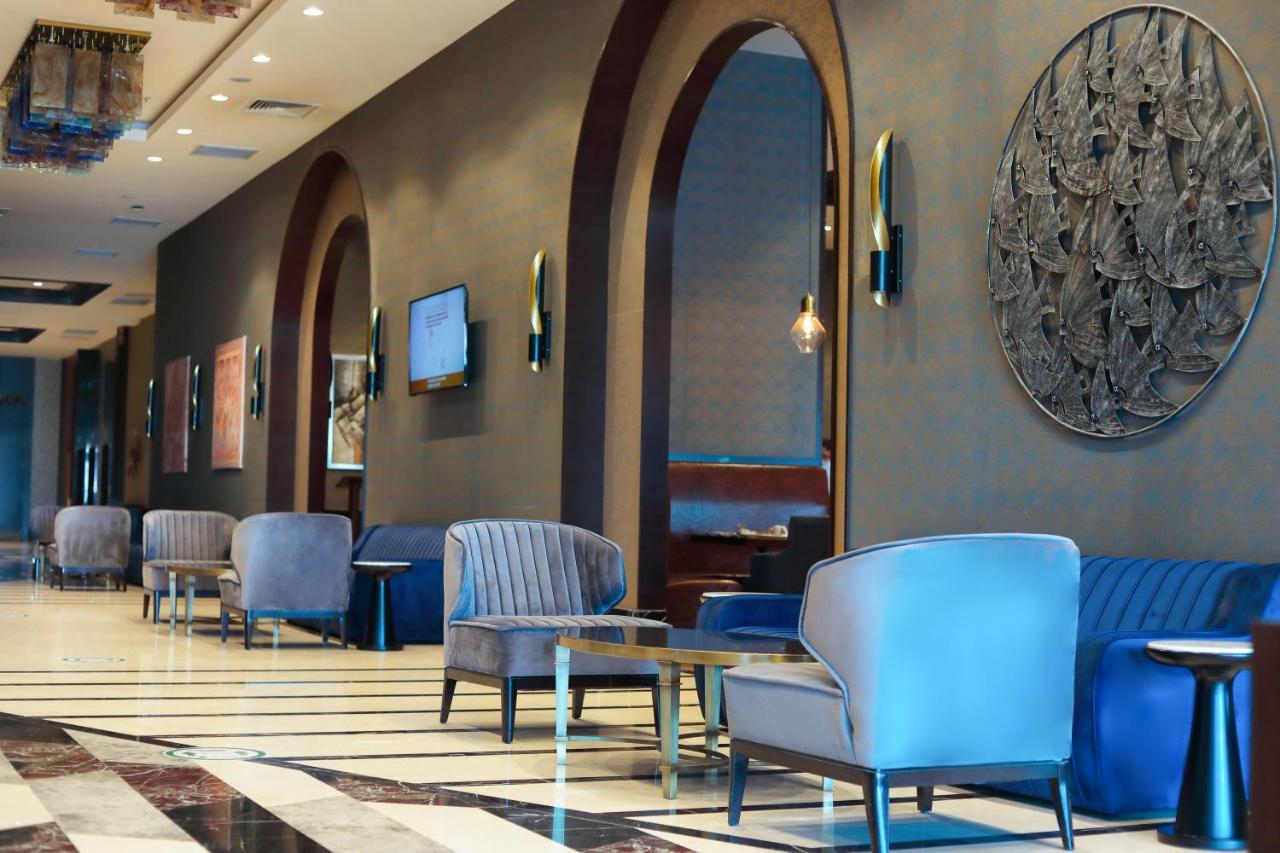 The Green Park Gaziantep Bagian luar foto The lobby of the hotel